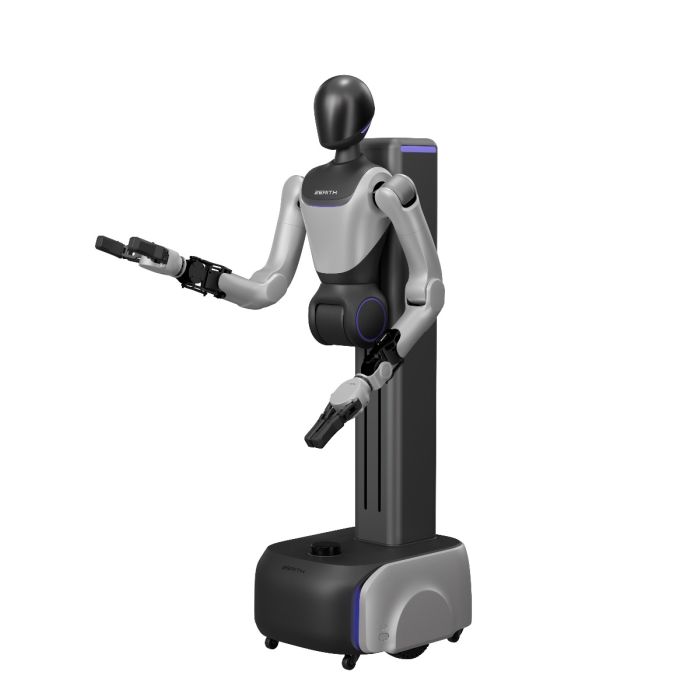 Buy Zerith H1 Wheeled Humanoid Robot Robotic Arm - Industrial Robotic Arm Solution | Robotix Market